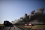Пожар в поезде