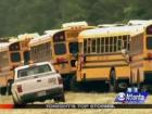 Крупнейшее столкновение школьных автобусов в США