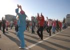Общегородская зарядка собрала в Ставрополе около 2 тысяч школьников