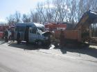 На Ставрополье произошло ДТП с пассажирским автобусом