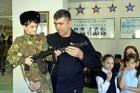 В Ставрополе офицеры-спецназовцы провели Урок мужества для подшефных кадетов