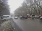 Под Ставрополем в ДТП с 8 автомобилями пострадали 11 человек
