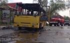 На Ставрополье сгорел пассажирский автобус