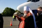 В Ставрополь доставили мощи святителя Феофана Затворника и икону Богоматери