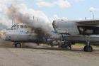Ставропольские огнеборцы успешно справились с пожаром в аэропорту Ставрополя