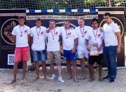 В Ставрополе состоялся Кубок города среди любителей пляжного футбола