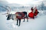 Санта-Клаус вылетел с Северного полюса