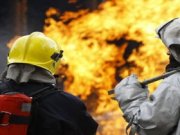 В Донецкой области сгорел жилой дом