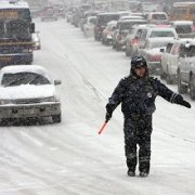 На дорогах края сняты ограничения движения, введенные из-за снегопада