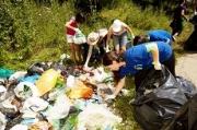 Участники проекта «Зеленая волна» очистили от мусора «Корыта»