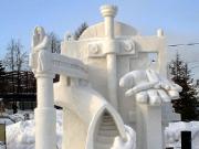 В Первомайске завершается фестиваль снежной скульптуры