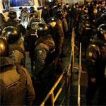 В Марьиной Роще прошли съёмки предполагаемых беспорядков во время митингов