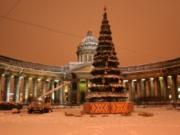 Санкт-Петербург готовится к Новому году