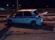 На Ставрополье пьяный водитель совершил столкновение с патрульным автомобилем