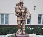 В Невинномысске открыли монумент пожарным