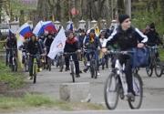 В Ставрополе прошел велопробег, посвященный 68-ой годовщине со дня Победы