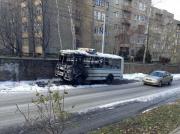 В центре Ставрополя загорелся пассажирский автобус
