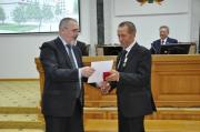 Георгий Колягин вручил медаль профессору Ставропольского государственного аграрного университета