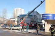 В крупнейшем ВУЗе Пятигорска пожарные тренировали преподавателей и студентов