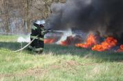 Ставропольские спасатели потушили условный лесной пожар