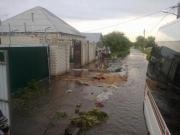 В Михайловске затопило несколько домов