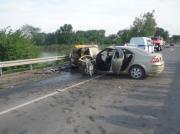В Новоалександровском районе в ДТП погибли водитель и пассажир такси