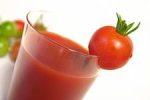 В самолете пьем томатный сок