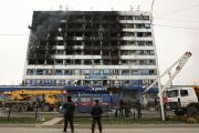 В Чечне ликвидирована группа боевиков, захвативших здание в центре Грозного