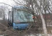 В Кочубеевском районе произошло ДТП с участием автобуса и двух легковушек
