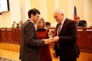 В Ставрополе наградили журналистов, освещающих экономическое возрождение России