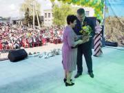 Губернатор принял участие в праздновании 85-летия колхоза-племзавода имени Чапаева