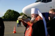 В Ставрополь доставили мощи святителя Феофана Затворника и икону Богоматери
