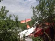 На Ставрополье в результате падения самолёта  пострадали два человека