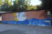 На улицах Ставрополя появились добрые граффити-персонажи