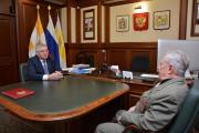 Андрей Джатдоев встретился с председателем городского Совета ветеранов