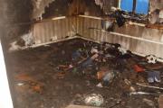 Ставропольские спасатели вынесли из горящего дома женщину