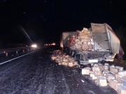 На Ставрополье столкнулись два грузовика, погиб один человек