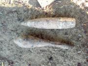 На Ставрополье обнаружили на поле фермерского хозяйства снаряды ВОВ