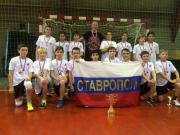 Юные гандболисты Ставрополя привезли бронзу из Москвы