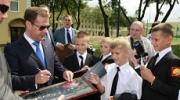 Медведев открыл президентское кадетское училище в Ставрополе