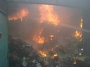 Пожар на рынке «КавМинВоды» охватил 400 кв.м