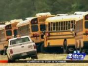 Крупнейшее столкновение школьных автобусов в США