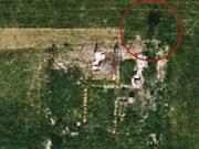 Британка обнаружила «призрак человека» на руинах снесенной деревни с помощью карт Google