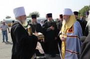 В Ставрополь привезли мощи святого апостола Андрея Первозванного