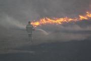 Ставропольские пожарные потушили за один день около 10 гектаров сухостоя